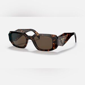 PRADA Rectangular Sunglasses - Tortoise